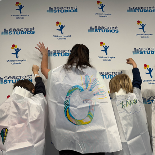 Seacrest Studios at Children's Hospital Colorado - staff and campers